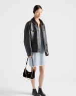 Prada Re-Edition mini velvet bag - Image 7